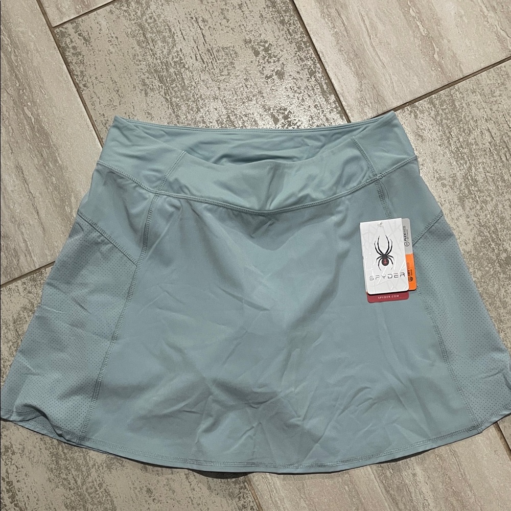 Spyder Women's Light Blue Skirt - Picture 1 of 7